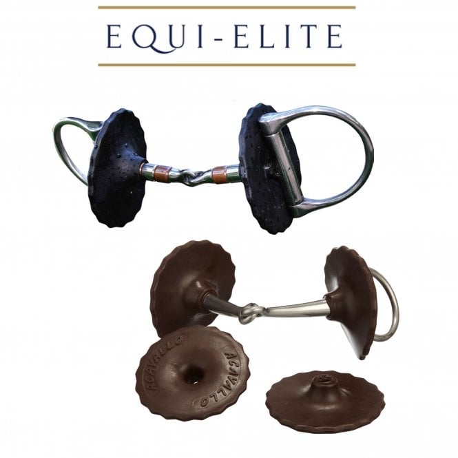 Acavallo Gel Bit Guards - Improve Stability & Prevent Pinching