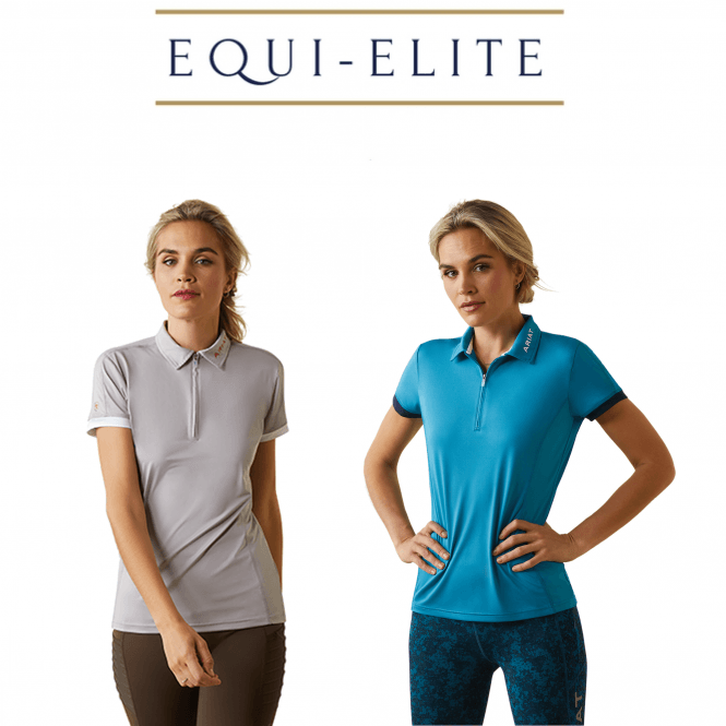 Ariat Bandera Ladies 1/4 Zip Polo Shirt