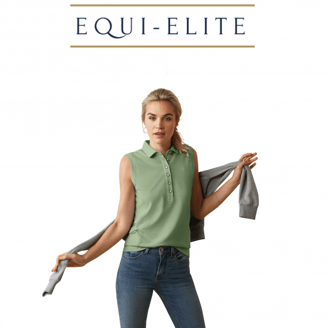 Ariat Prix 2.0 Ladies Sleeveless Polo Shirt