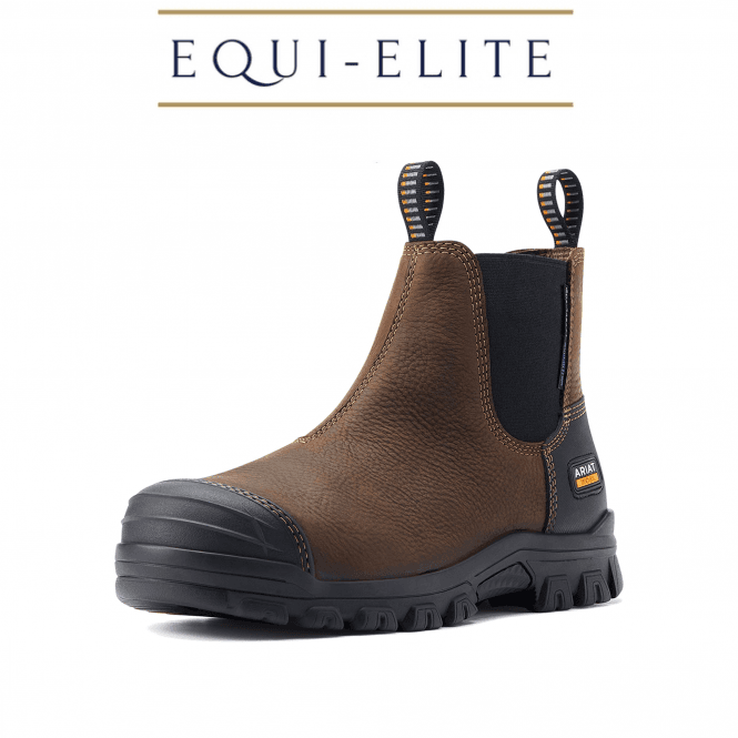 Ariat Treadfast Chelsea Waterproof Steel Toe Mens Work Boots