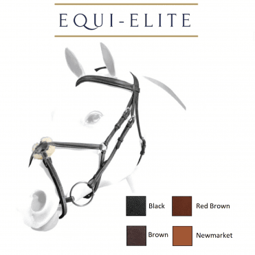 Emporio Leather Snaffle GRACKLE Bridle BRE03