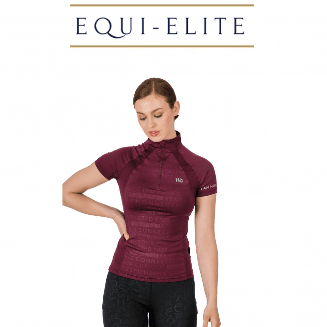 Horseware Ireland Aveen Half Zip Short Sleeve Base Layer