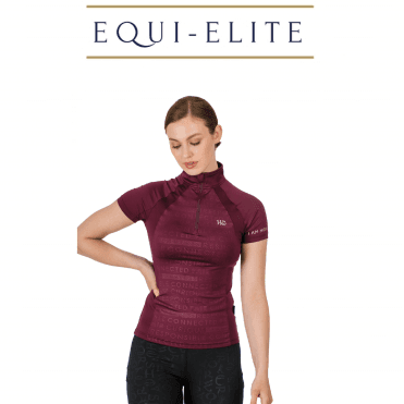 Aveen Half Zip Short Sleeve Base Layer