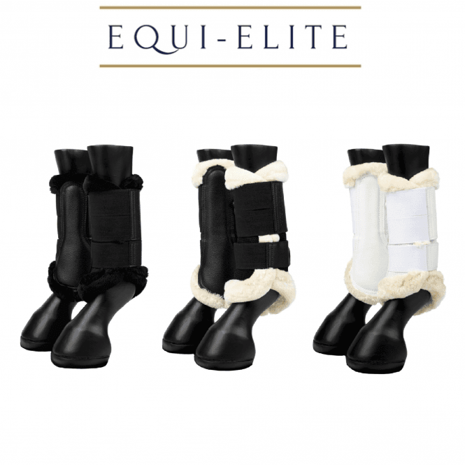 LeMieux Fleece Edge Mesh Brushing Boot
