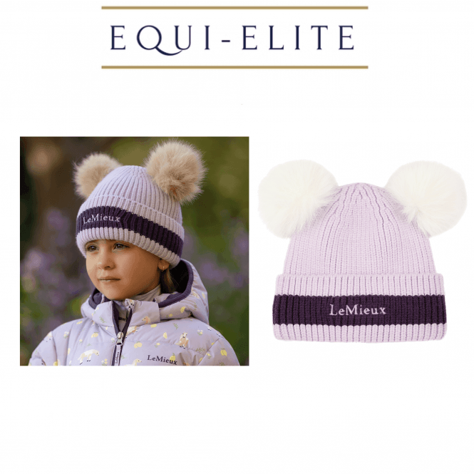 LeMieux Mini Double Pom Hat