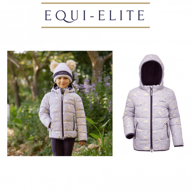 LeMieux Mini Printed Lilo Puffer Jacket