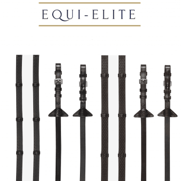 Soft Rubber Reins with Stoppers