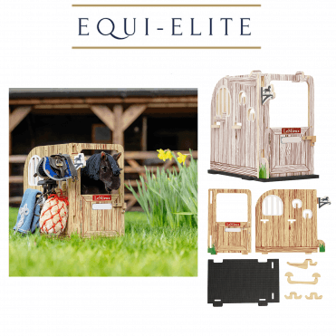 Toy Pony Wooden Stable
