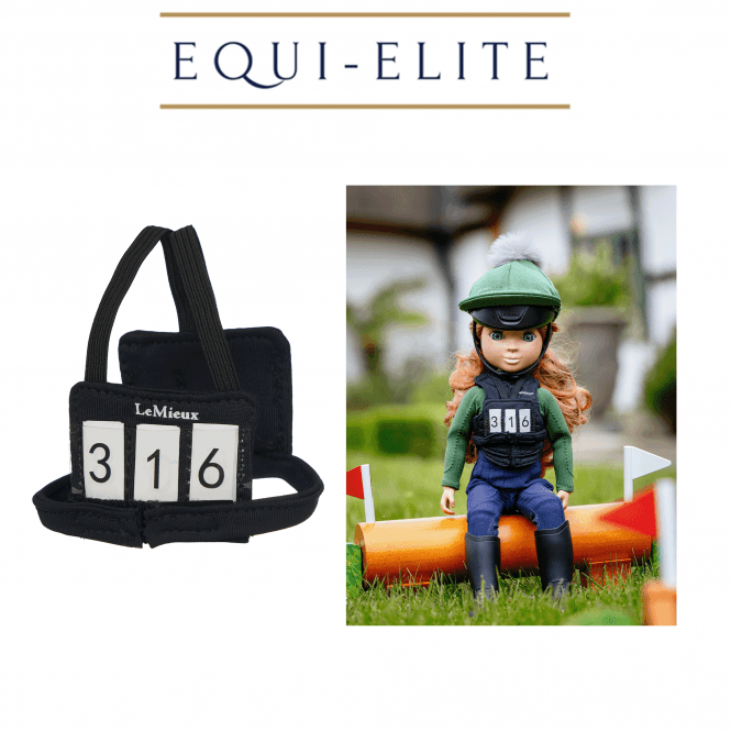 LeMieux Toy Rider Body Protector and Number Bib 