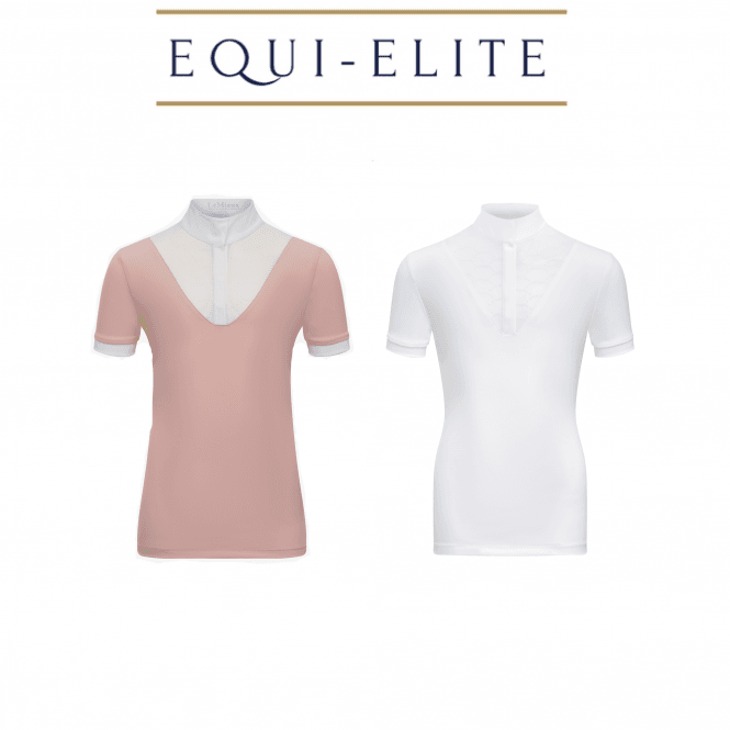 LeMieux Young Rider Eva Short Sleeve Competition Shirt