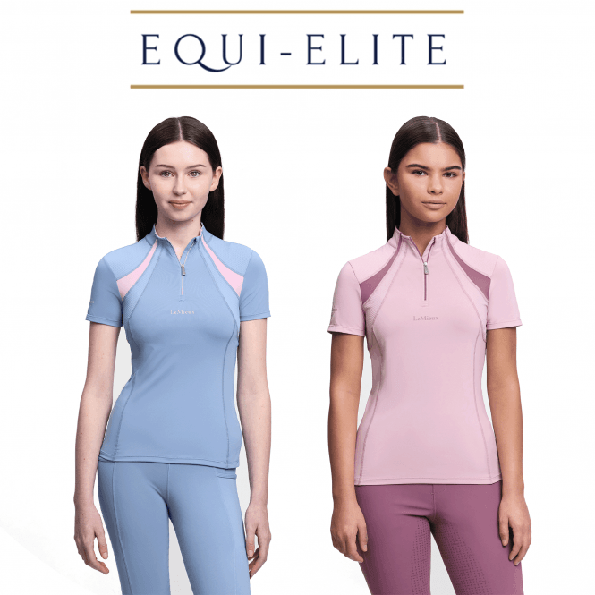 LeMieux Young Rider Mia Mesh Short Sleeve Base Layer