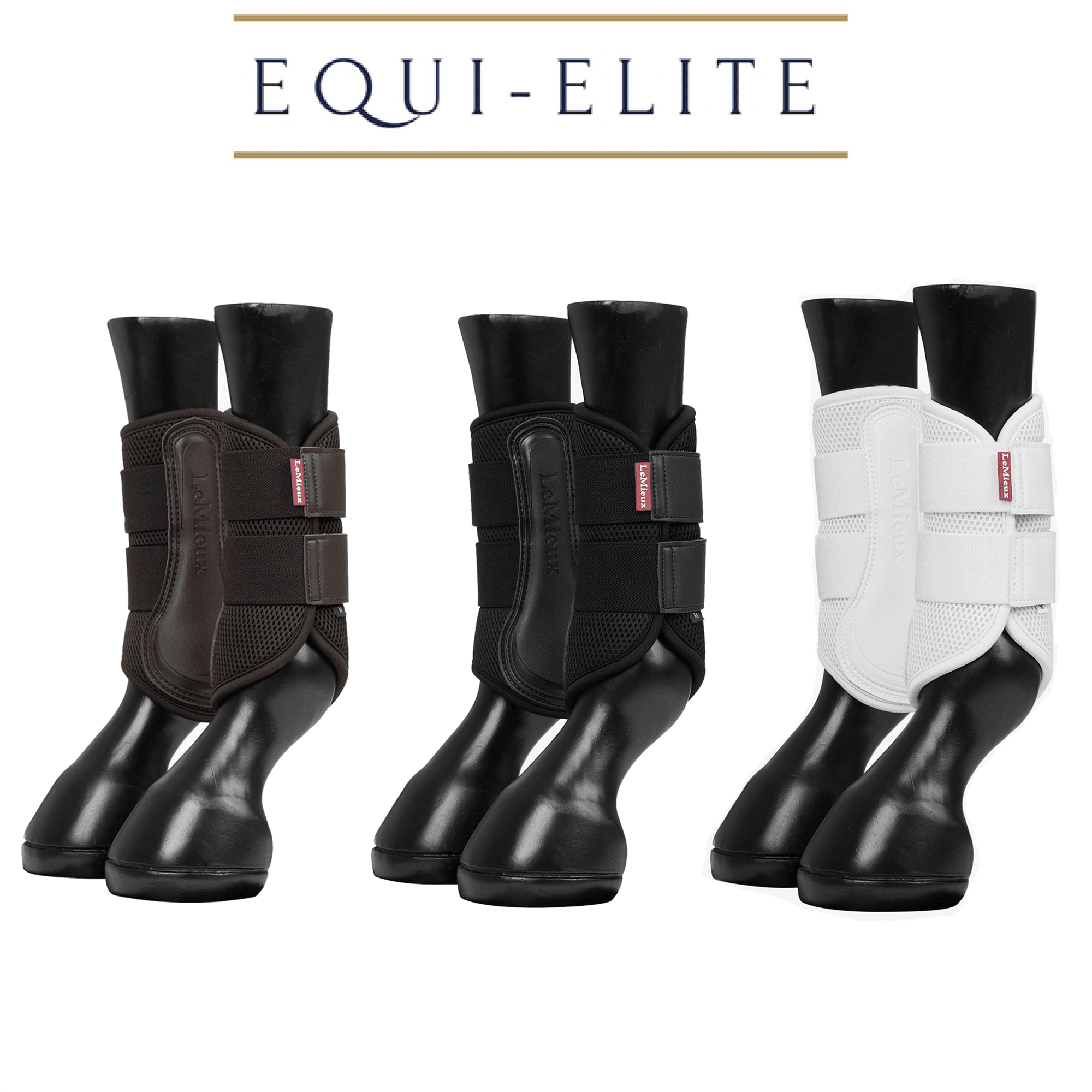 LeMieux ProSport Mesh Brushing Boots - Dressage Schooling Turnout Boots