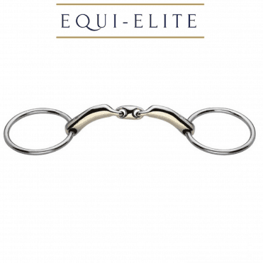 "novocontact" Double Jointed Loose Ring Snaffle - Sensogan