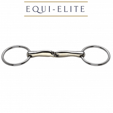 "novocontact" Single Jointed Loose Ring Snaffle - Sensogan